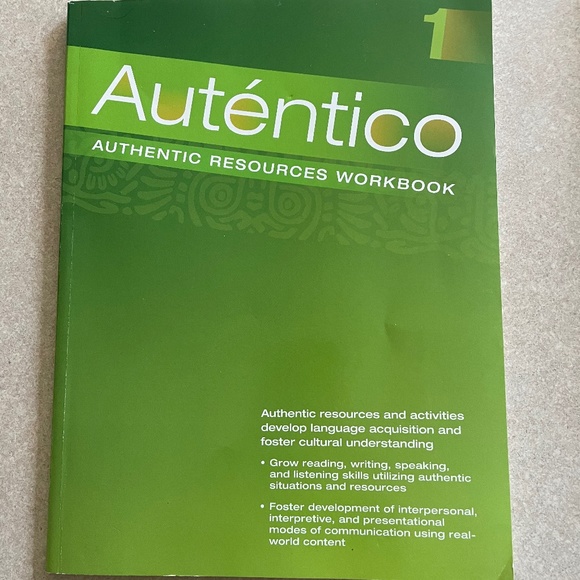 Pearson autentico vol 1, resource & vocabulary workbooks high school - Picture 7 of 9